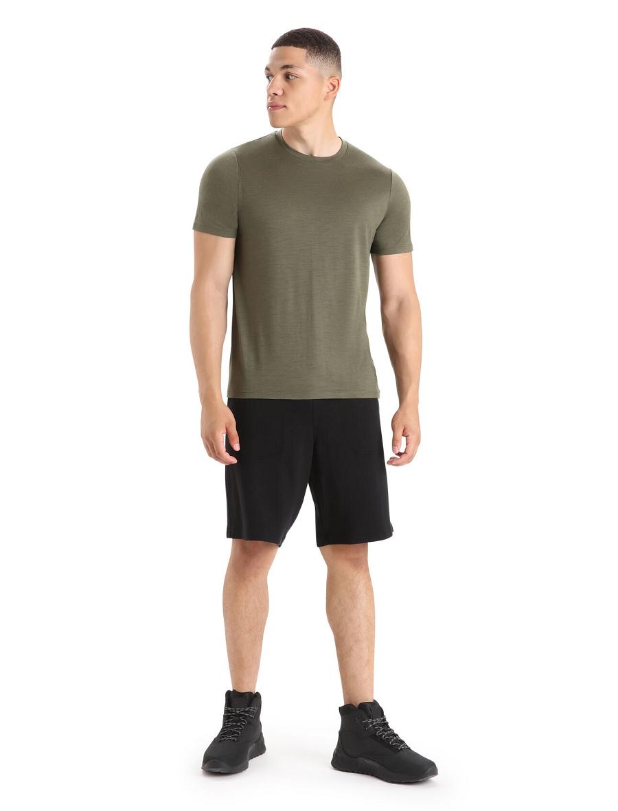 Icebreaker Merino Shifter Miesten Shortsit Mustat | FI 1108MQZA